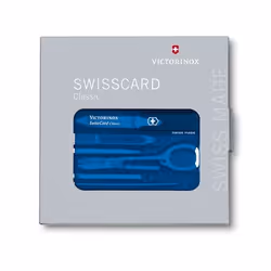 Victorinox SwissCard Classic Blu, Trasparente ABS sintetico - Vista aggiuntiva 2