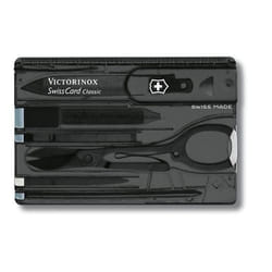 Victorinox SwissCard Classic Nero, Trasparente ABS sintetico