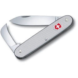Victorinox - Coltello svizzero Pionner 04 Alox scanalato colore argento grande lama e potatura 0.8060.26