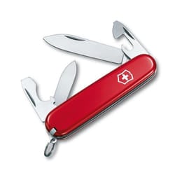 Victorinox Recruit Coltello multiuso Rosso, Acciaio inox