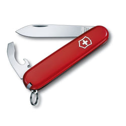 Victorinox - Coltellino svizzero medio Bantam Red 0.2300.B1 con 8 funzioni Comprese pinzette, portachiavi e apriscatole in confezione blister
