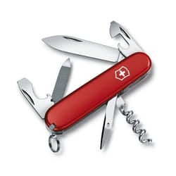 Victorinox Sportsman Coltello multiuso Rosso, Acciaio inox