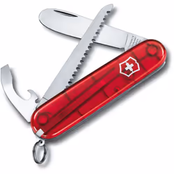 Coltello svizzero Victorinox My First Victorinox H, progettato per i bambini, 9 funzioni, lama con punta arrotondata, catena ...
