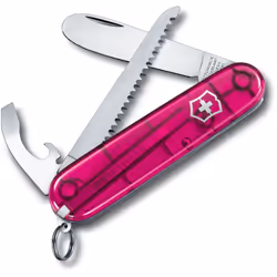 Coltello svizzero Victorinox My First Victorinox H, progettato per i bambini, 9 funzioni, lama con punta arrotondata, catena ...
