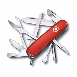 Victorinox 1.4713, Coltello a serramanico, Coltello multiuso, Punta per scuoiare, Acciaio inox, ABS sintetico, Rosso
