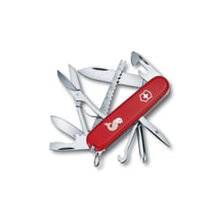 Victorinox - Coltello svizzero Rimuovi squame Fisherman con ganci e forbici 18 funzioni ideale per la pesca 1.4733.72