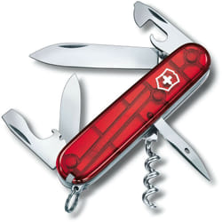 Victorinox Coltellino Svizzero Spartan 9mm con 12 Funzioni Rosso Trasp