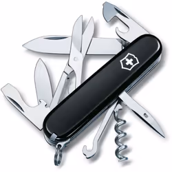 Coltello svizzero Victorinox Climber, 14 funzioni, include forbici e gancio multiuso, 82 gr, vari colori tra cui scegliere co ...