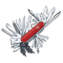Victorinox - Swiss Champ xxl, Coltellino Svizzero, Originale, Multiuso, Campeggio, 73 Funzioni, Lama, grande, Lama, piccola