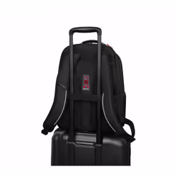 Wenger/SwissGear Altair zaino Zaino casual Nero Poliestere, Cloruro di polivinile (PVC), Poliestere riciclato - Vista aggiuntiva 4