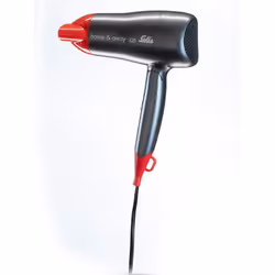Solis Home & Away asciuga capelli 1800 W Nero, Rosso - Vista aggiuntiva 2
