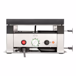 Solis 7611210977568 griglia per raclette 4 persona(e) 1020 W Nero, Argento - Vista aggiuntiva 3