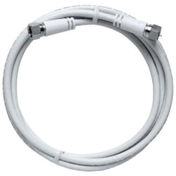Axing MAK50080 cavo coassiale 5 m F Bianco