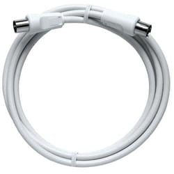 Axing BAK 750-80 cavo coassiale 7,5 m Bianco