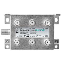 Axing BAB 6-02P Splitter per cavo Grigio