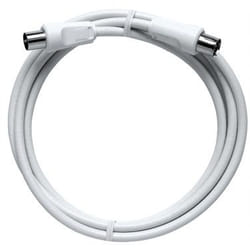 Axing BAK 375-90 cavo coassiale 3,75 m Bianco