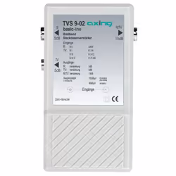 Axing TVS 9-02, IEC-Buchsen, AC, 3 W, 230 V, 50 Hz, 80 mm