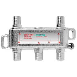 Axing SVE04001 cavo splitter o combinatori Splitter per cavo Argento