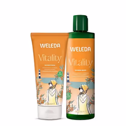 Weleda 7611916164552 gel doccia e detergente per il corpo 400 ml Crema da doccia Donna Pompelmo, Mandarino - Vista aggiuntiva 2