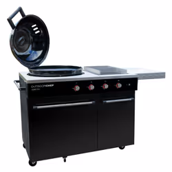 OUTDOORCHEF Lugano 570 GAS, Barbecue, Gas, 57 x 57 mm, 2 porta/porte, Zona cottura, Griglia e piastra