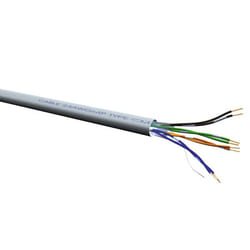 ROLINE UTP Cable Cat.6a, Stranded 300 m cavo di rete Grigio U/UTP (UTP)
