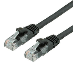 VALUE 21.99.1055 cavo di rete Nero 3 m Cat6 U/UTP (UTP)