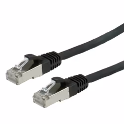 VALUE S/FTP Patch Cord Cat.6, halogen-free, black, 2m, Nero