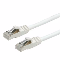 VALUE S/FTP Patch Cord Cat.6, halogen-free, white, 5m, Bianco