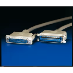 ROLINE Parallel Printer Cable, DB25 M - C36 M 4.5 m cavo parallelo Grigio