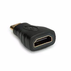 VALUE HDMI/mini HDMI, F/M, HDMI Type A, HDMI Type C (Mini), Nero