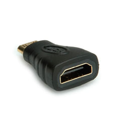 VALUE HDMI/mini HDMI, F/M HDMI Type A HDMI Type C (Mini) Nero