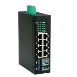 ROLINE Gigabit Ethernet Industrial Switch Non gestito Gigabit Ethernet (10/100/1000) Nero