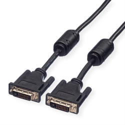 ROLINE 11.04.5556 cavo DVI 7,5 m DVI-D Nero