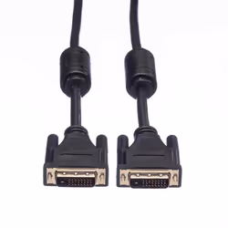 ROLINE 11.04.5556 cavo DVI 7,5 m DVI-D Nero