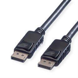 ROLINE 11.04.5604 cavo DisplayPort 7,5 m Nero