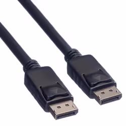 ROLINE 11.04.5604 cavo DisplayPort 7,5 m Nero