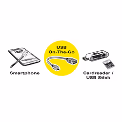 ROLINE 11.02.8311 cavo USB USB 2.0 0,15 m Micro-USB B USB A Nero - Vista aggiuntiva 4