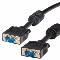 Secomp VGA/VGA, M/M, 3 m, 3 m, VGA (D-Sub), VGA (D-Sub), Nero, Maschio/Maschio