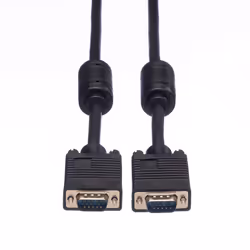 ROLINE 11.04.5260 cavo VGA 10 m VGA (D-Sub) Nero