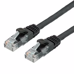 VALUE 15m UTP Cat.6a, 15 m, Cat6a, U/UTP (UTP), RJ-45, RJ-45, Nero