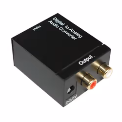 VALUE Audio Converter - Digital to Analogue, Nero