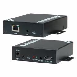 ROLINE HDMI Extender over Twisted Pair, Cat.5/6, chainable 100 m, 1,920 x 1,080 Pixel, 28 x 115 x 91 mm