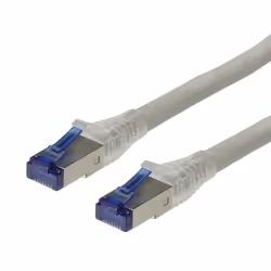 ROLINE S/FTP Patch Cord Cat.6a, solid, grey 20m, Grigio