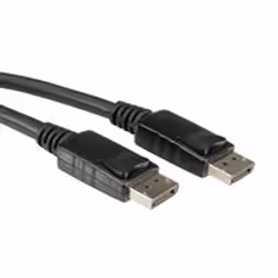 VALUE 11.99.5764, 5 m, DisplayPort, DisplayPort, Maschio, Maschio, Nero