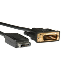 ROLINE 11.04.5773 cavo e adattatore video 3 m DisplayPort DVI-D Nero