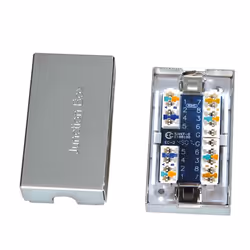ROLINE Junction Box Cat.5e, STP, Bianco, Plastica