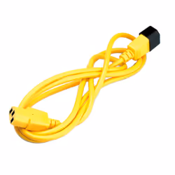 Secomp 19081521 Giallo 1,8 m Accoppiatore C14 Accoppiatore C13 - Vista aggiuntiva 2