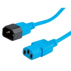 Secomp 19.08.1522 cavo di alimentazione Blu 1,8 m Accoppiatore C14 Accoppiatore C13