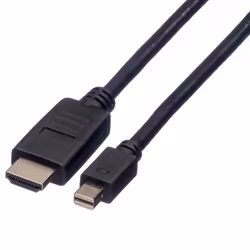 ROLINE 11.04.5790, 1 m, Mini DisplayPort, Maschio, Maschio, Dritto, Dritto