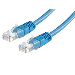 ROLINE 21.15.0534 cavo di rete Blu 1 m Cat5e U/UTP (UTP)